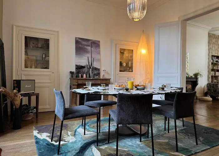 Maison De Charme Centrale & Jardin - 24H Du Mans 勒芒