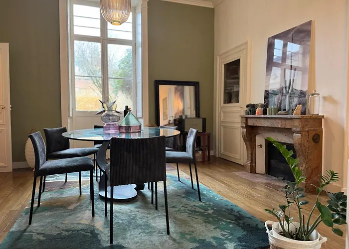 Maison De Charme Centrale & Jardin - 24H Du Mans 度假居